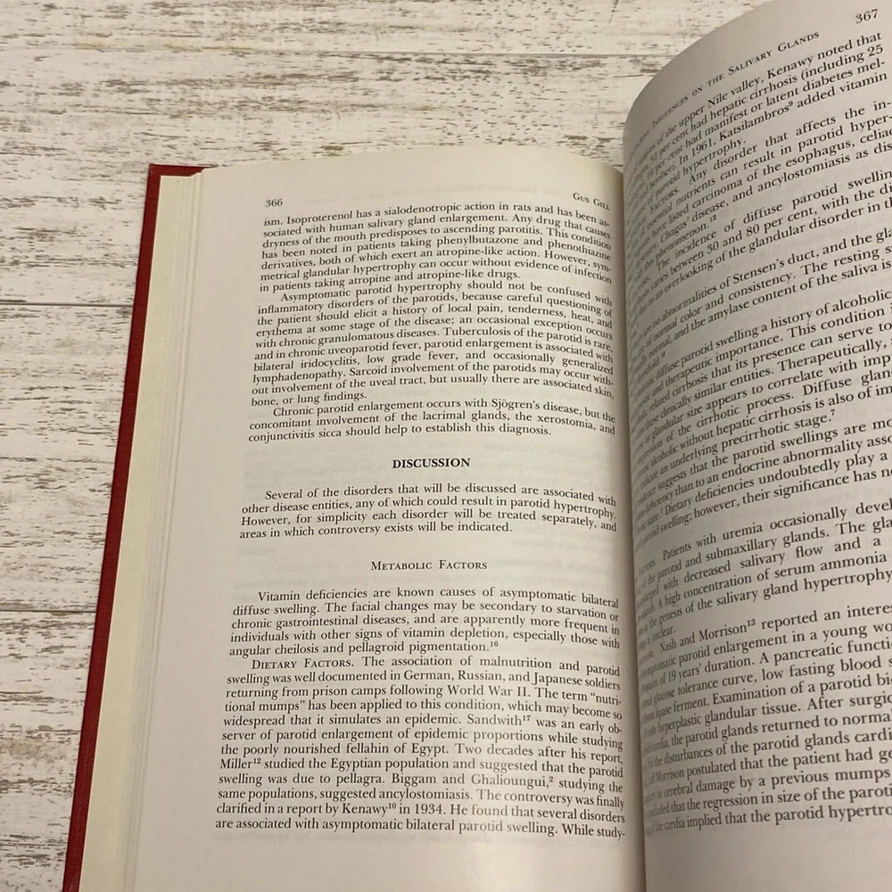 Vintage 1977 Otolaryngologic Clinics North America Salivary Gland Book